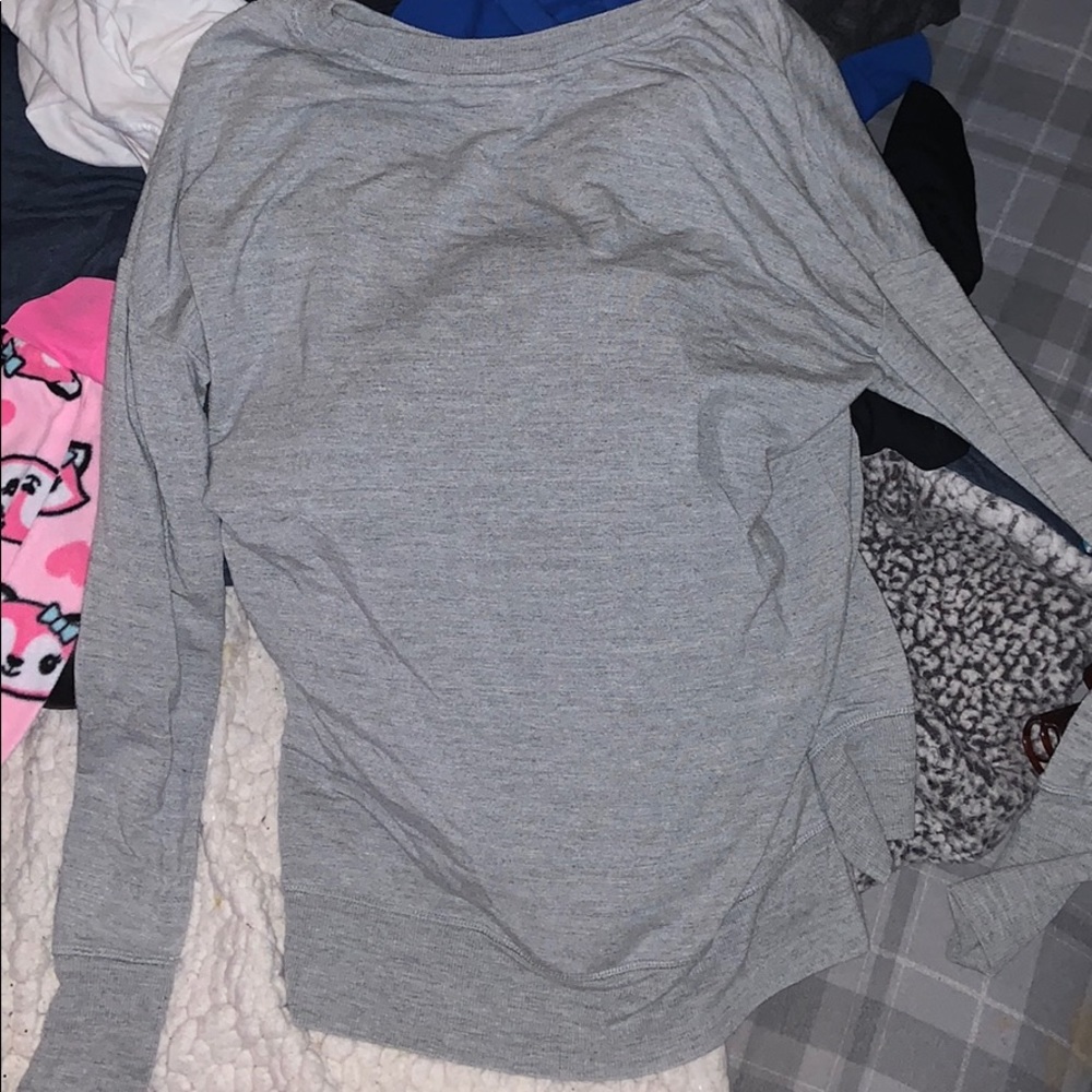 Plain gray soft shirt